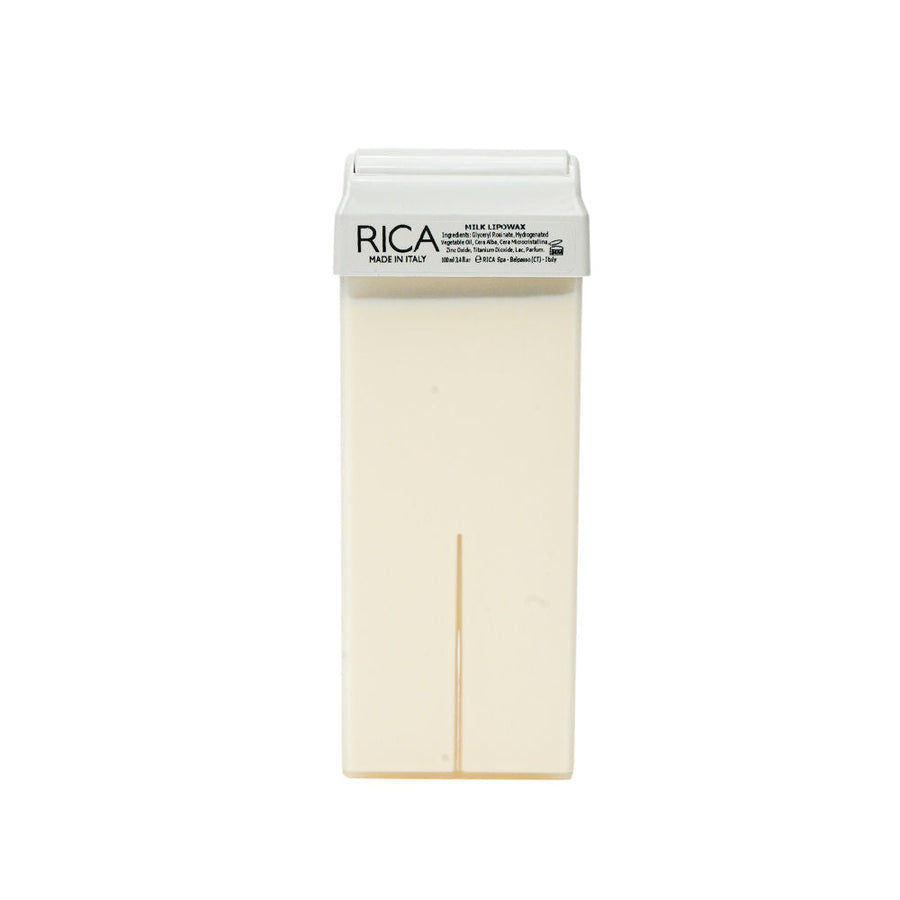 Rica Milk Liposoluable Wax Refill For Sensitive Skin With Glyceryl Rosinate & Natural Beeswax