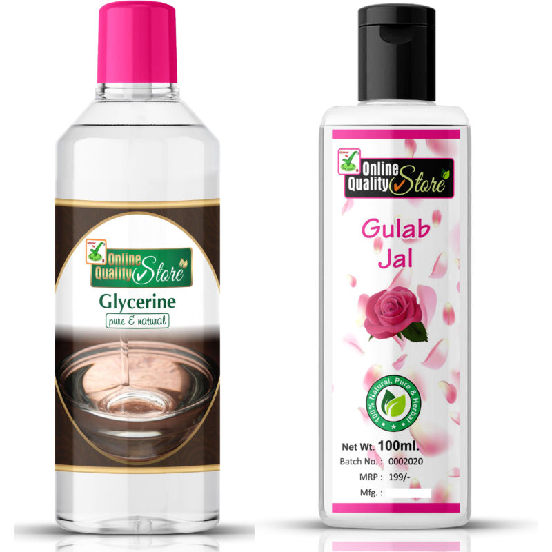 Online Quality Store Gulab Jal And Glycerin For Skin