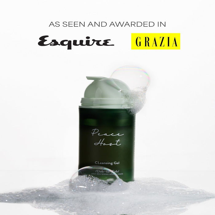 Dab to Fab Peace Host Balm to Gel Exfoliating Cleanser with Turmeric & Niacinamide for Dry & Sensitive Skin