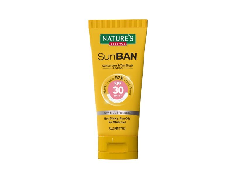 Nature's Essence Sunban Spf 30 Pa+++ Sunscreen & Tan Block Lotion