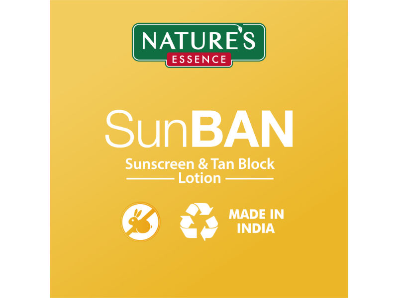 Nature's Essence Sunban Spf 30 Pa+++ Sunscreen & Tan Block Lotion