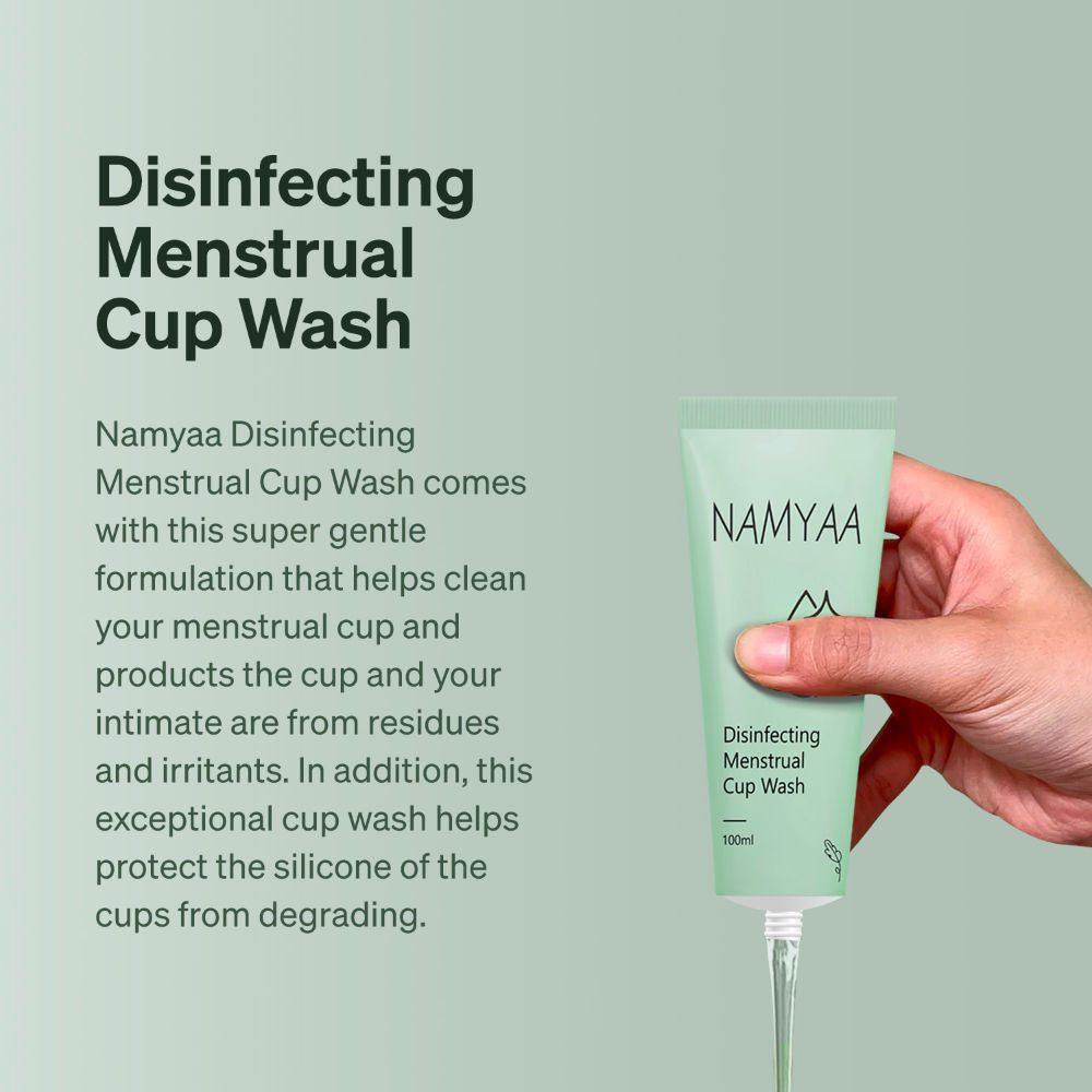 Namyaa Disinfecting Menstrual Cup Wash Paraben & Sulphate Free