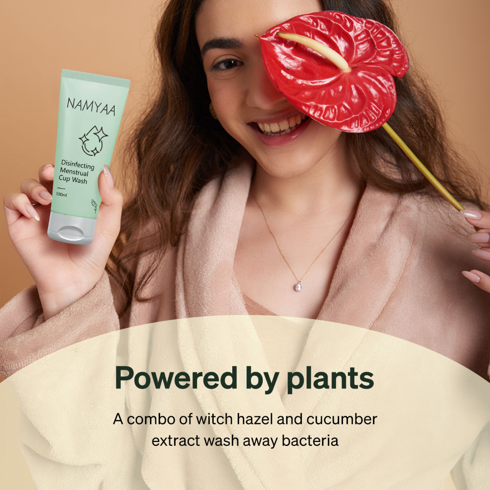 Namyaa Disinfecting Menstrual Cup Wash Paraben & Sulphate Free