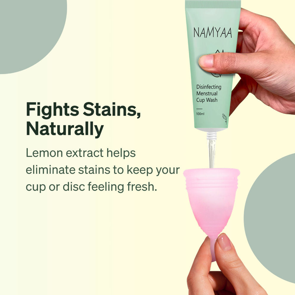 Namyaa Disinfecting Menstrual Cup Wash Paraben & Sulphate Free
