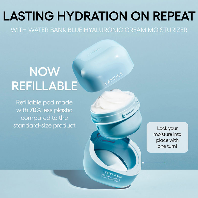LANEIGE Water Bank Blue Hyaluronic Cream Moisturizer