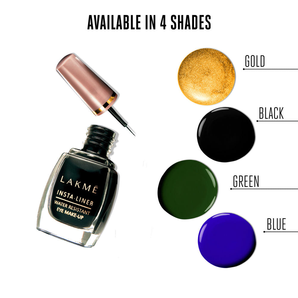 Lakme Ultimate Glam Eye Liner, Semi Matte