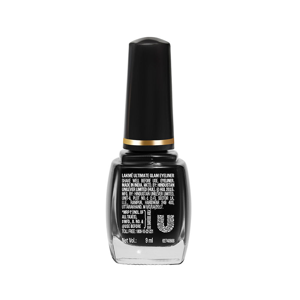 Lakme Ultimate Glam Eye Liner, Semi Matte