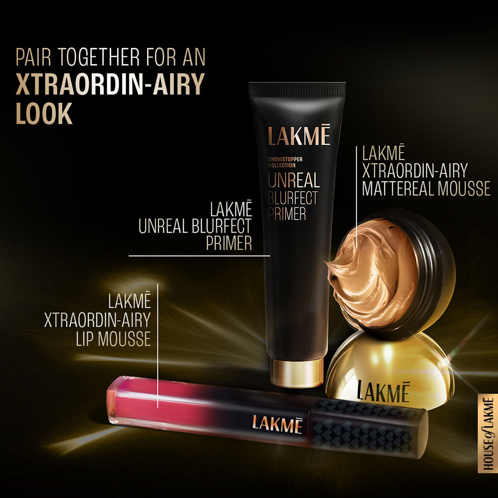 Lakme Xtraordin-Airy Mattereal Mousse Foundation, Matte Finish, With SPF8