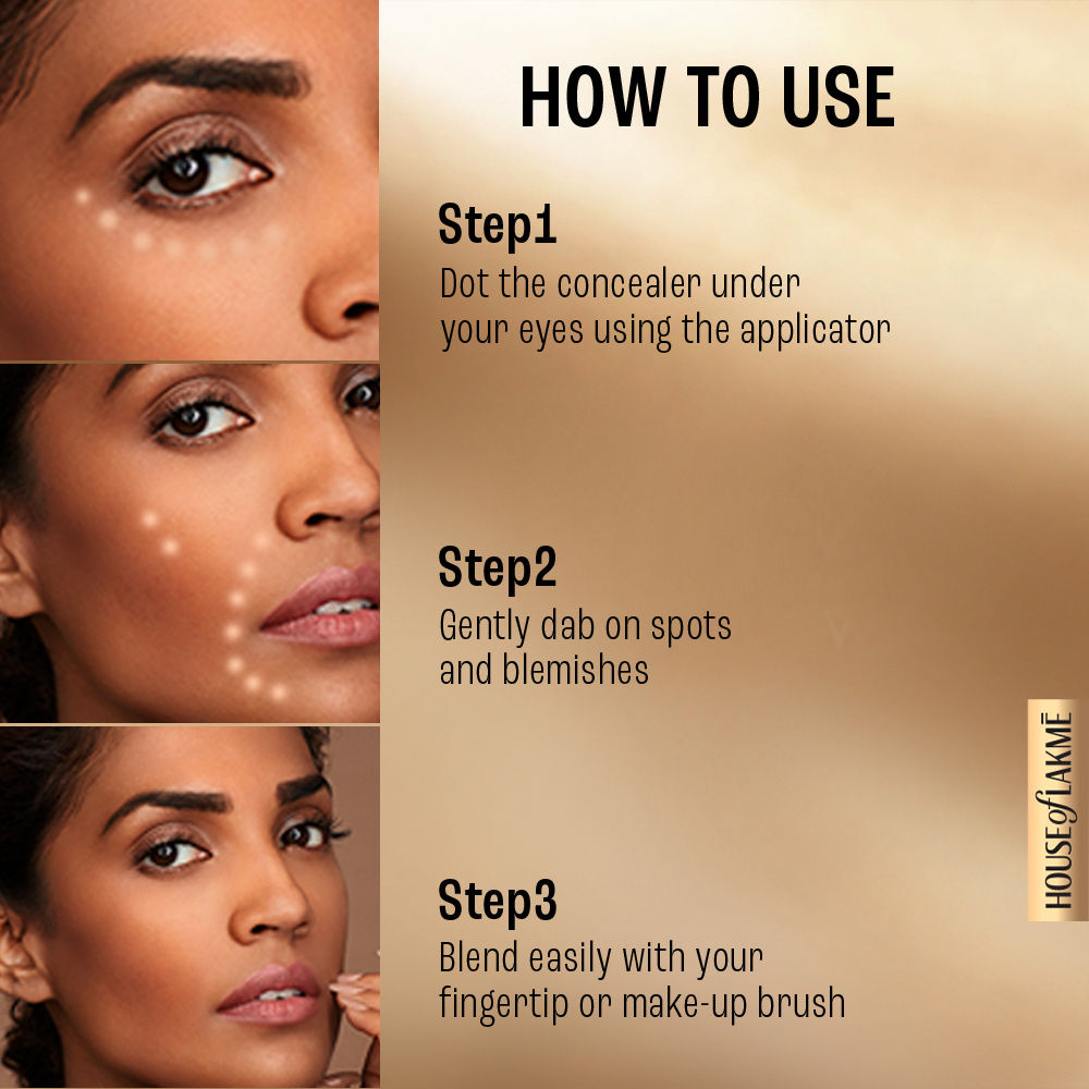 Lakme 9 To 5 Powerplay Priming Concealer ,Built In Primer, Hydrating