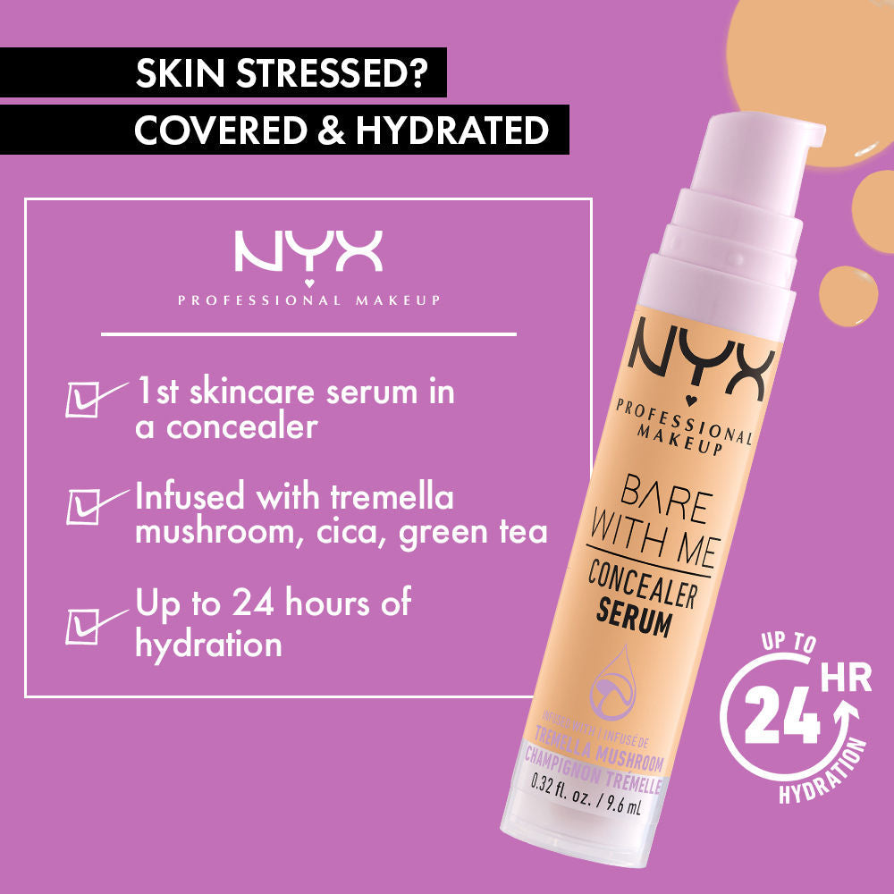 NYX Professional Makeup Bare With Me Serum And Calm Concealer - Fair