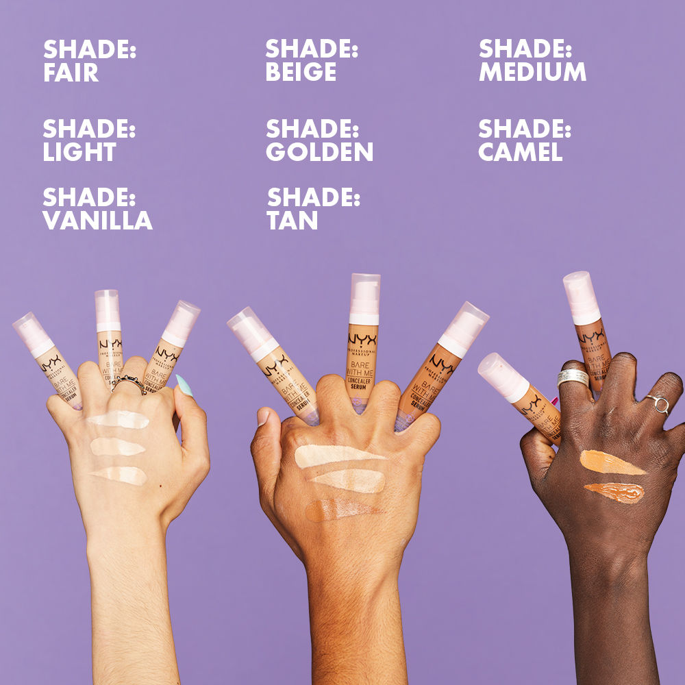 NYX Professional Makeup Bare With Me Serum And Calm Concealer - Fair