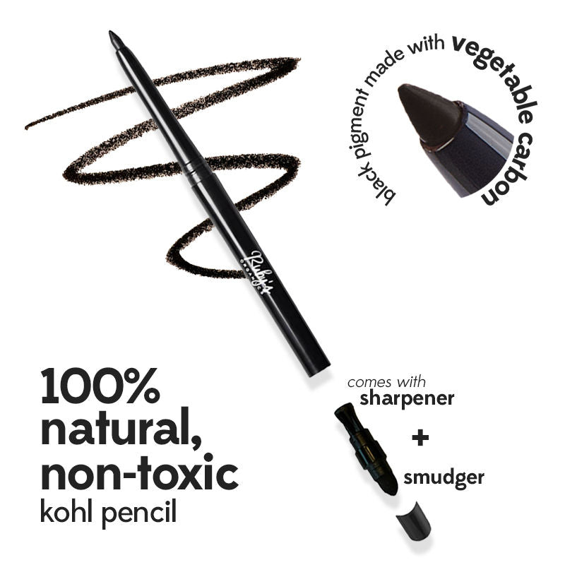 Ruby's Organics Smoked Kohl + Brow Filler