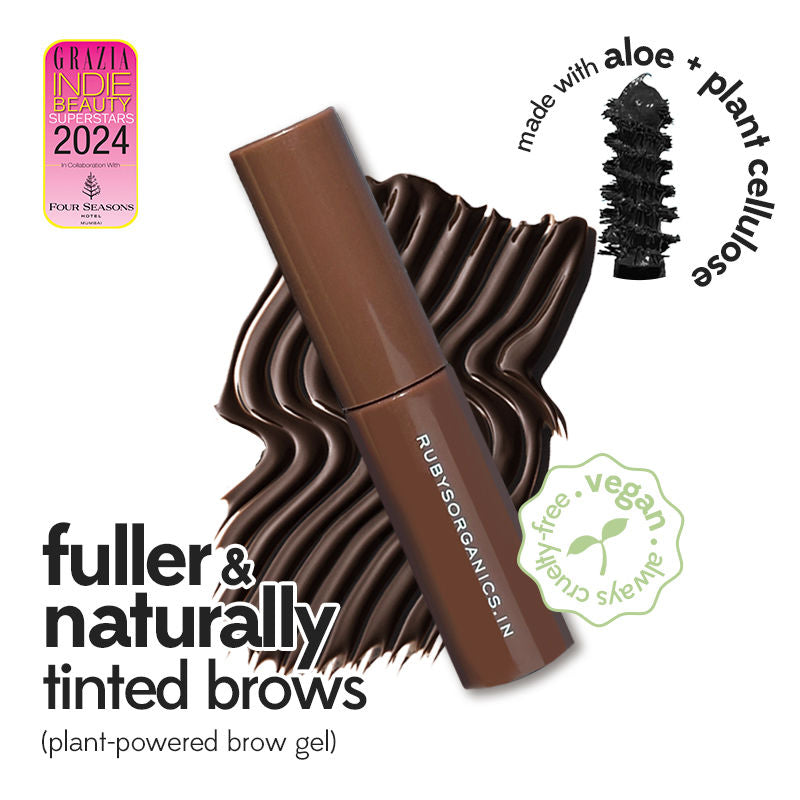 Ruby's Organics Tinted Eyebrow Gel
