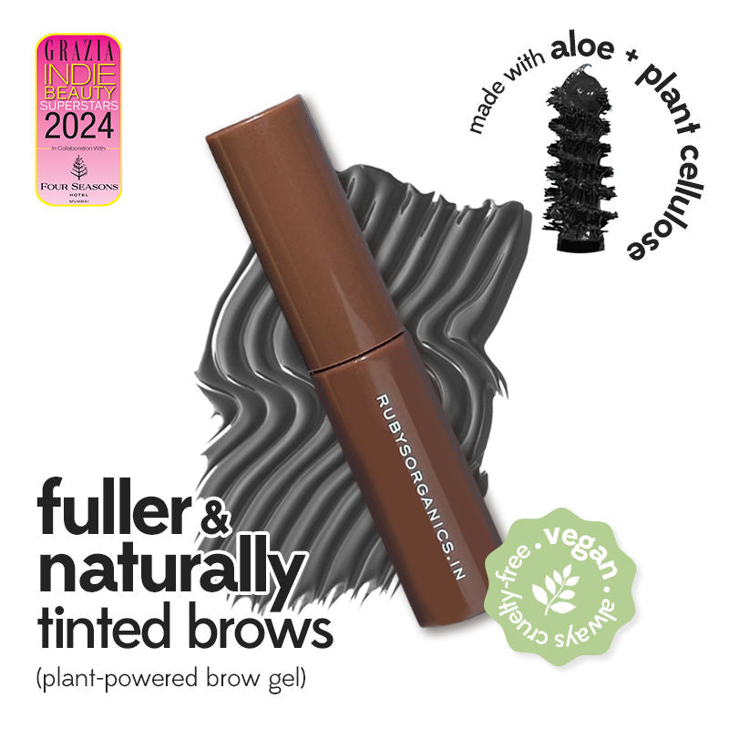 Ruby's Organics Tinted Eyebrow Gel