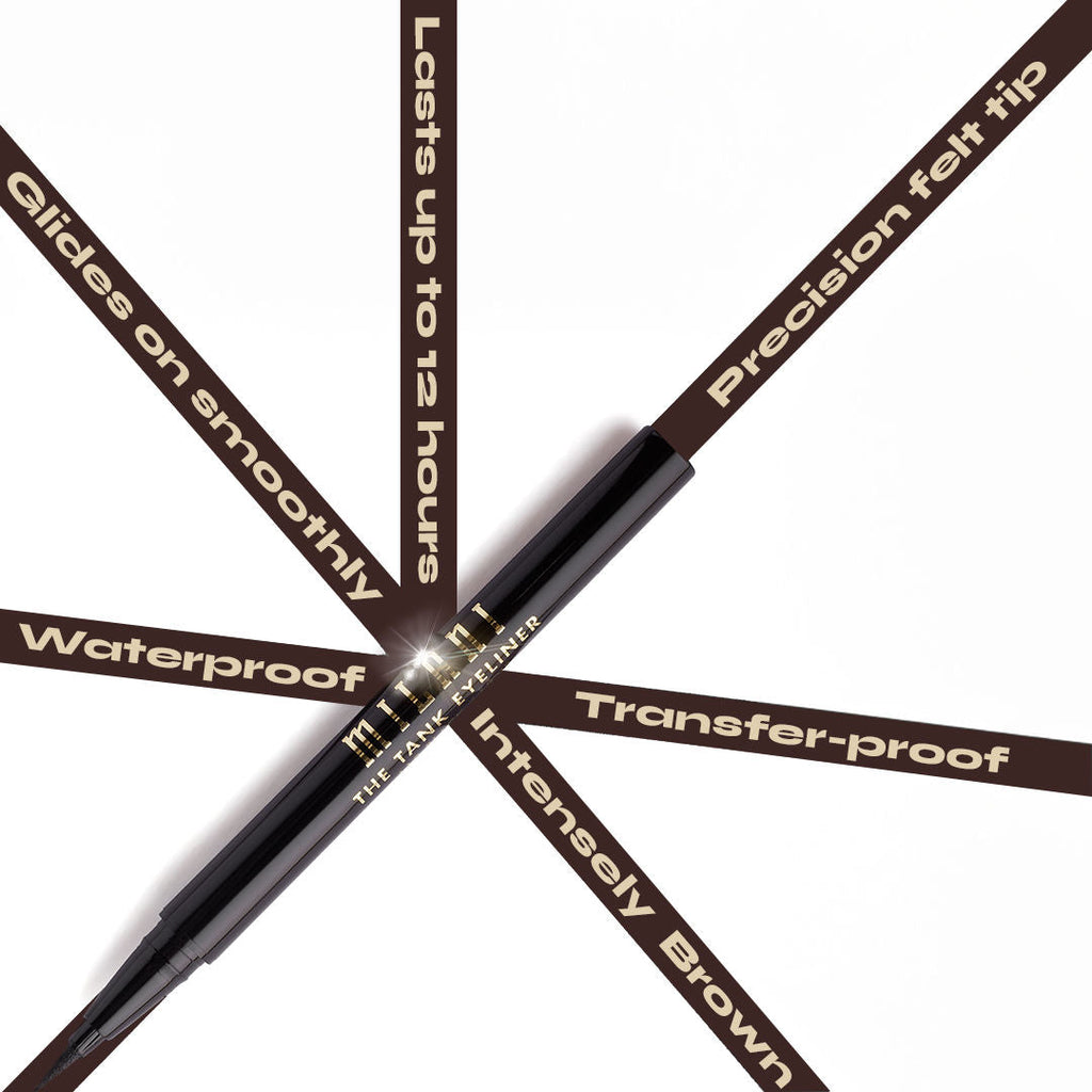 Milani Stay Put Tank Liquid Eyeliner - Brown