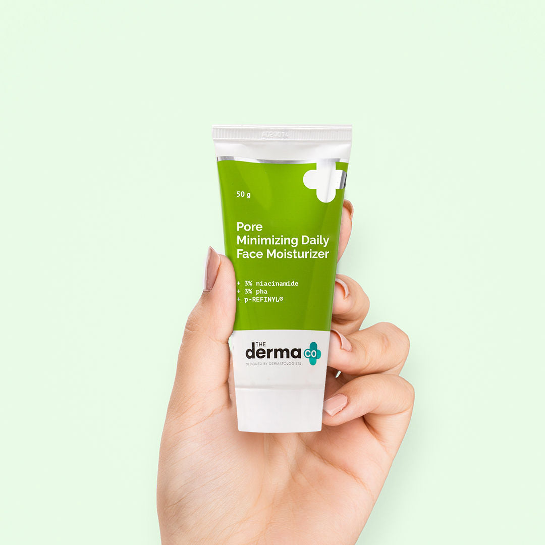 The Derma Co Pore Minimizing Moisturizer With 3% Niacinamide 3% PHA And P-Refinyl