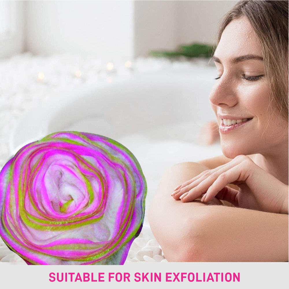 VEGA Rose Bath Sponge (BA-3/14) (Color May Vary)