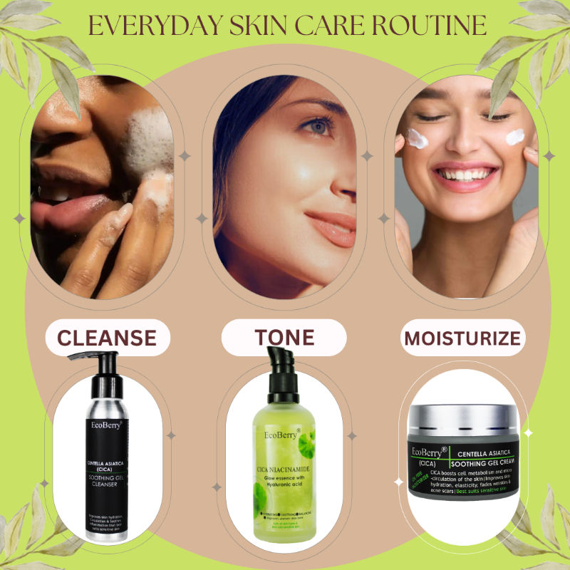 Ecoberry Cica Niacinamide Glow Essence with Hyaluronic Acid