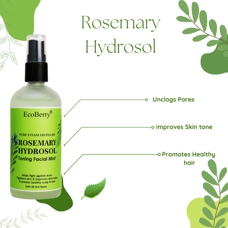 EcoBerry Rosemary Water Spary for Hair Growth