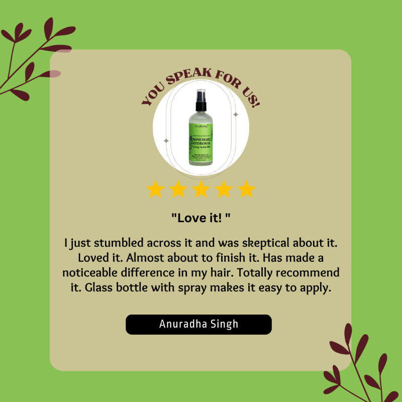 EcoBerry Rosemary Water Spary for Hair Growth