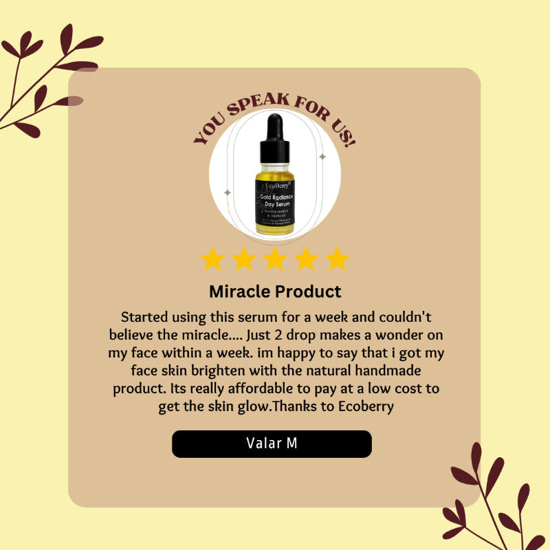 Ecoberry Gold Radiance Day Serum