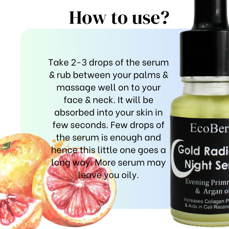 Ecoberry Gold Radiance Night Serum