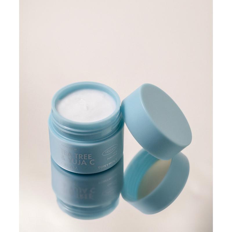 TONYMOLY Pure Dew Tea Tree Yuja C Purifying Cream