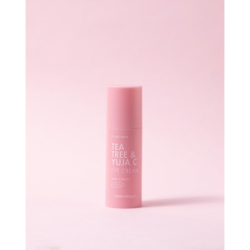 TONYMOLY Pure Dew Tea Tree Yuja C Purifyng Eye Cream