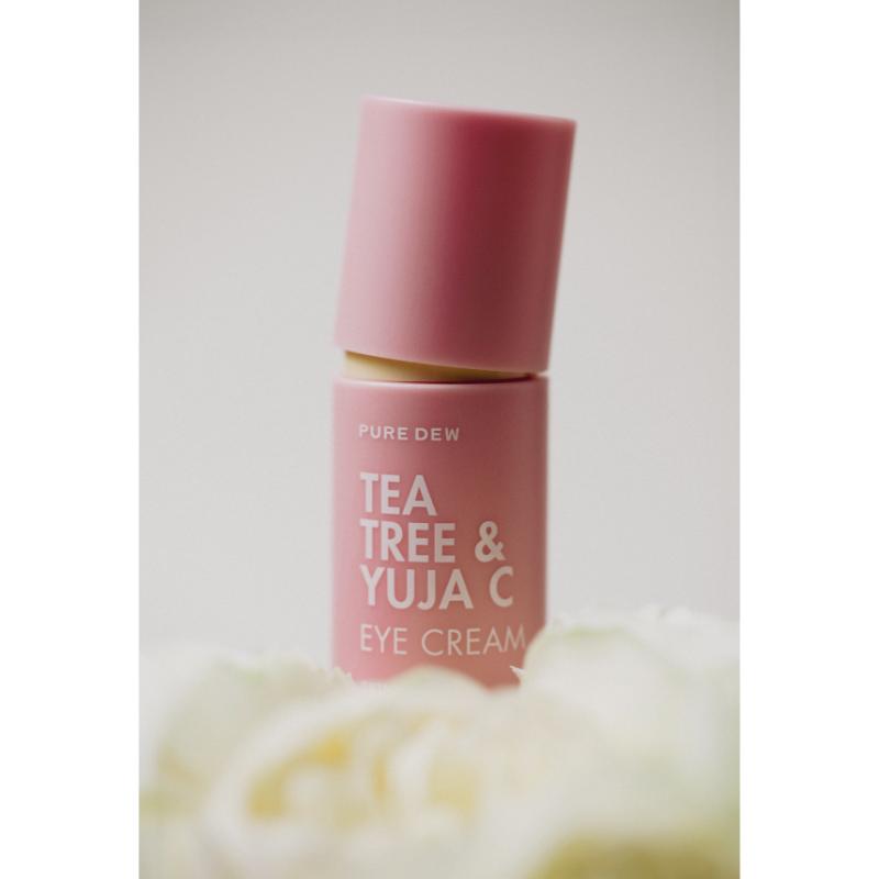 TONYMOLY Pure Dew Tea Tree Yuja C Purifyng Eye Cream