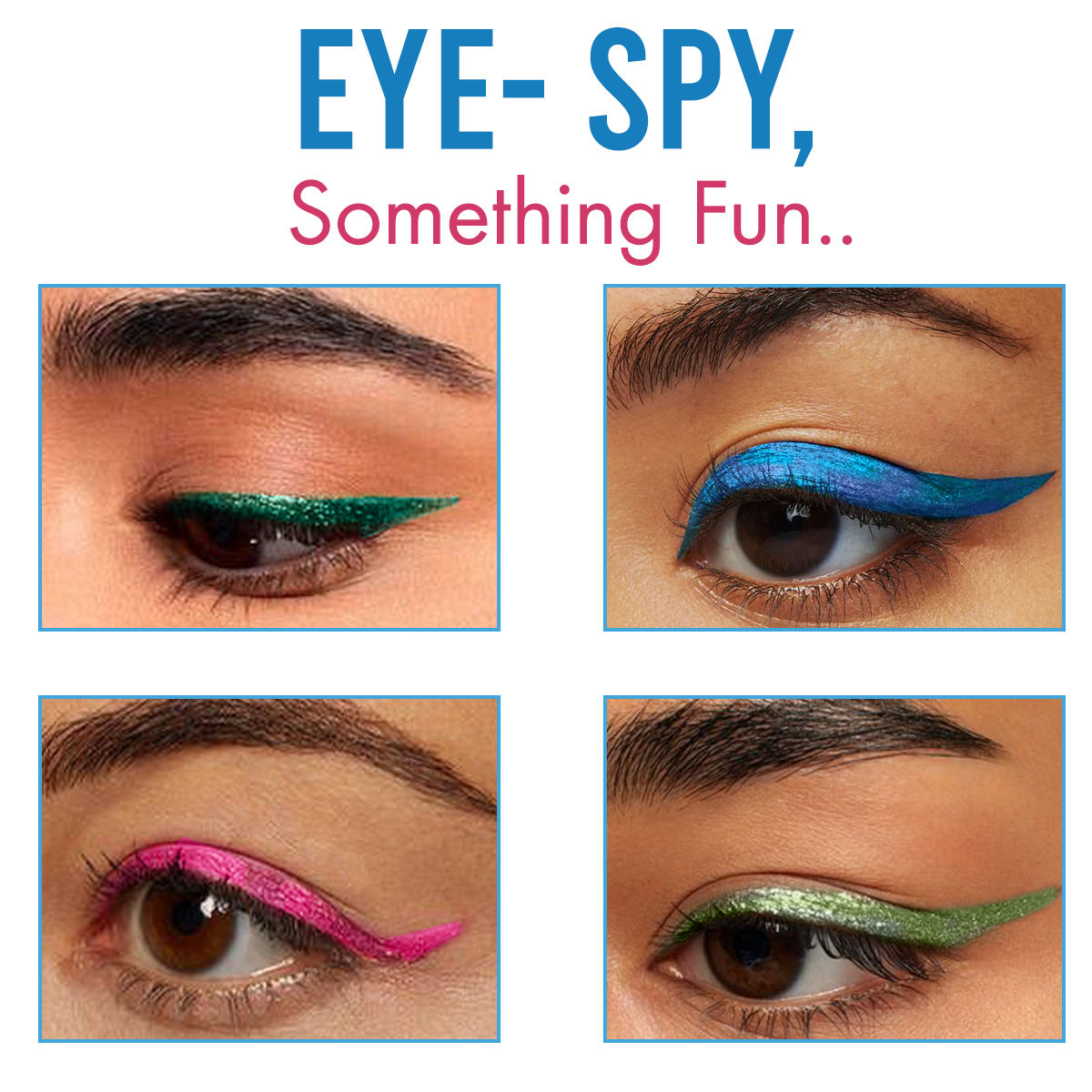 Insight Cosmetics Smudge Free Holographic Eyeliner, Dual Tone Effect