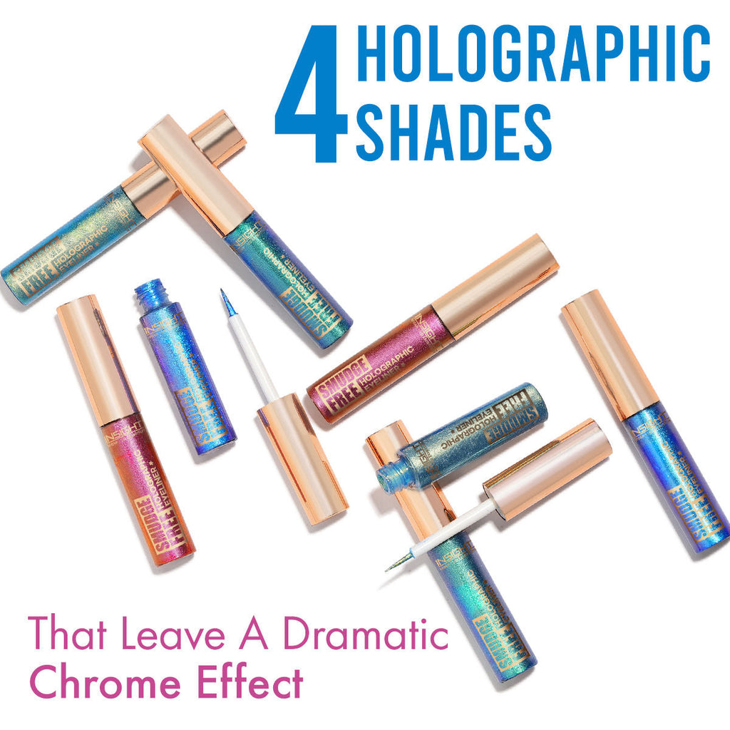 Insight Cosmetics Smudge Free Holographic Eyeliner, Dual Tone Effect