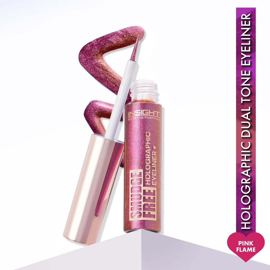 Insight Cosmetics Smudge Free Holographic Eyeliner, Dual Tone Effect