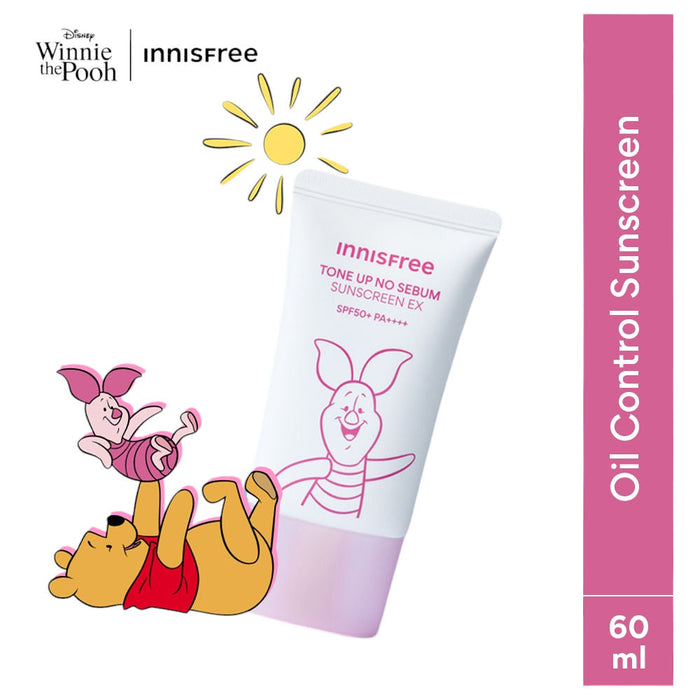 Innisfree Tone Up No Sebum Sunscreen EX SPF 50+ - Matte Oil Control