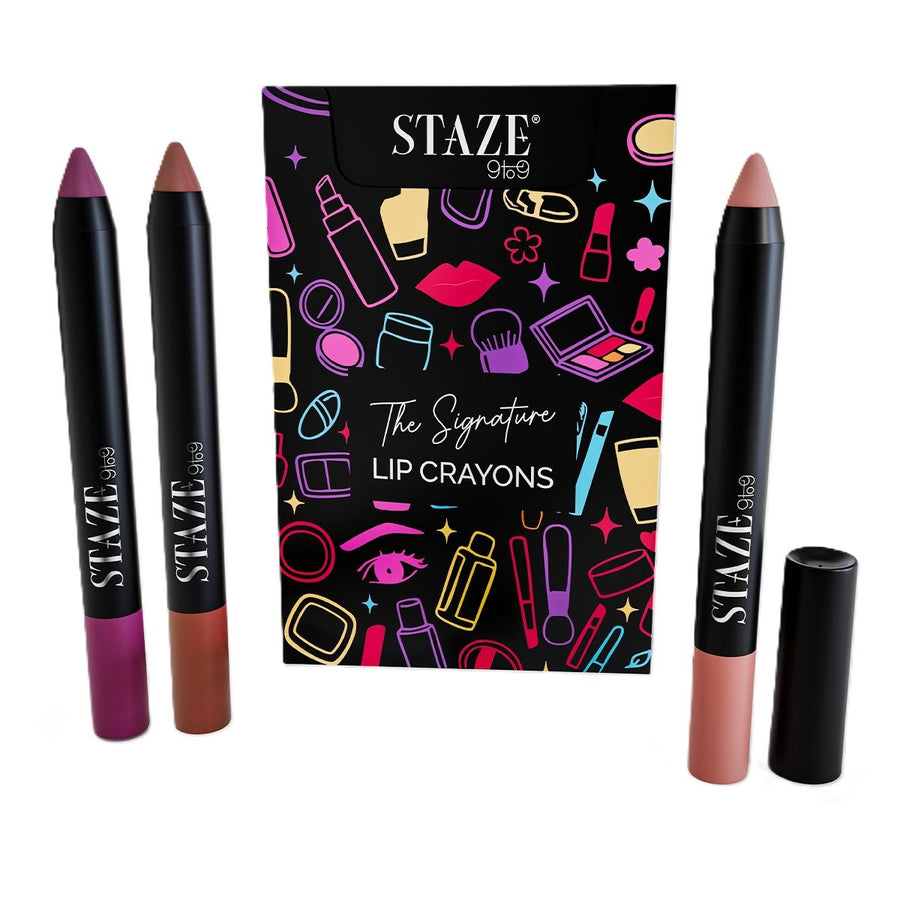 STAZE The Signature Lip Crayons - Lipstick Set