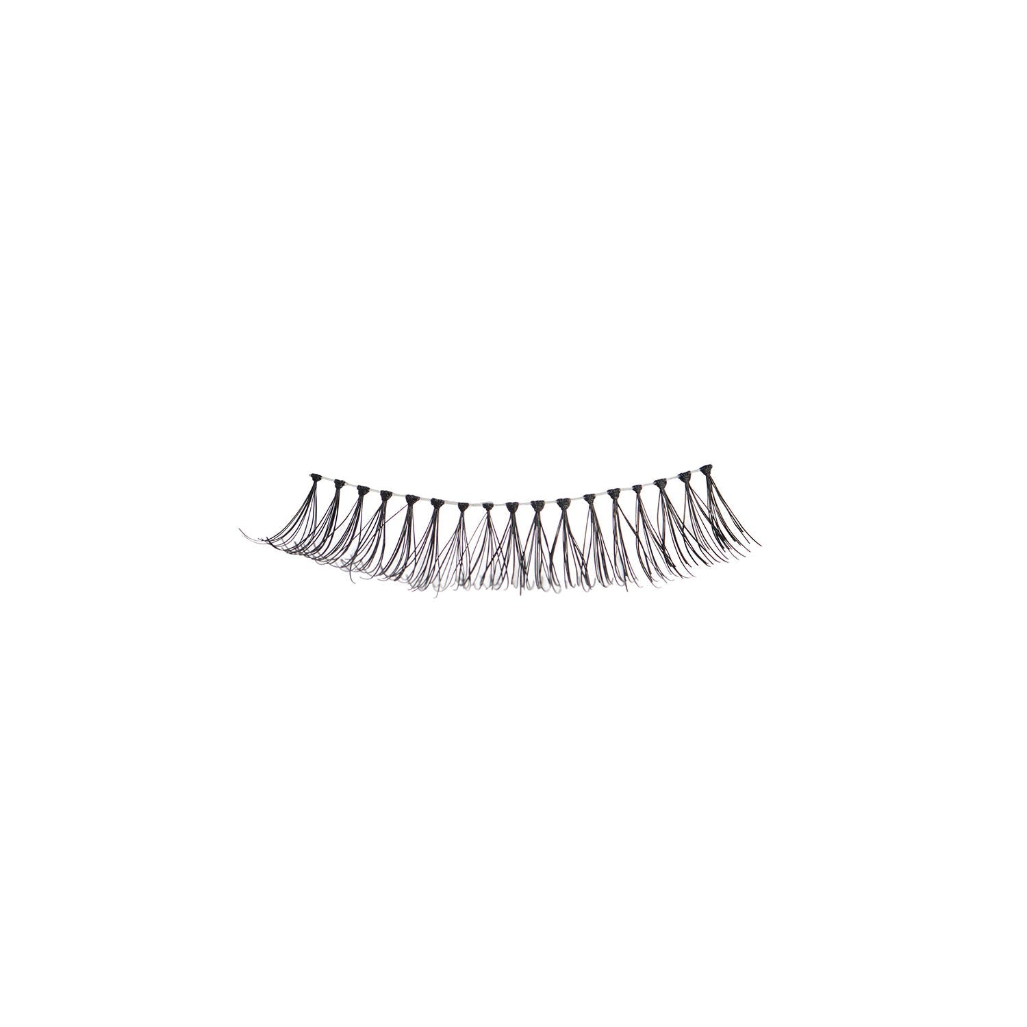 Uroparis Human Hair Eyelashes 55 - Black