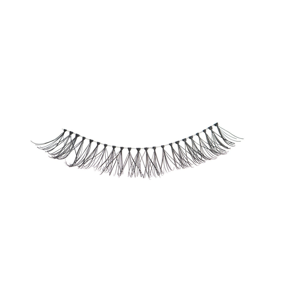 Uroparis Human Hair Eyelashes 56 - Black