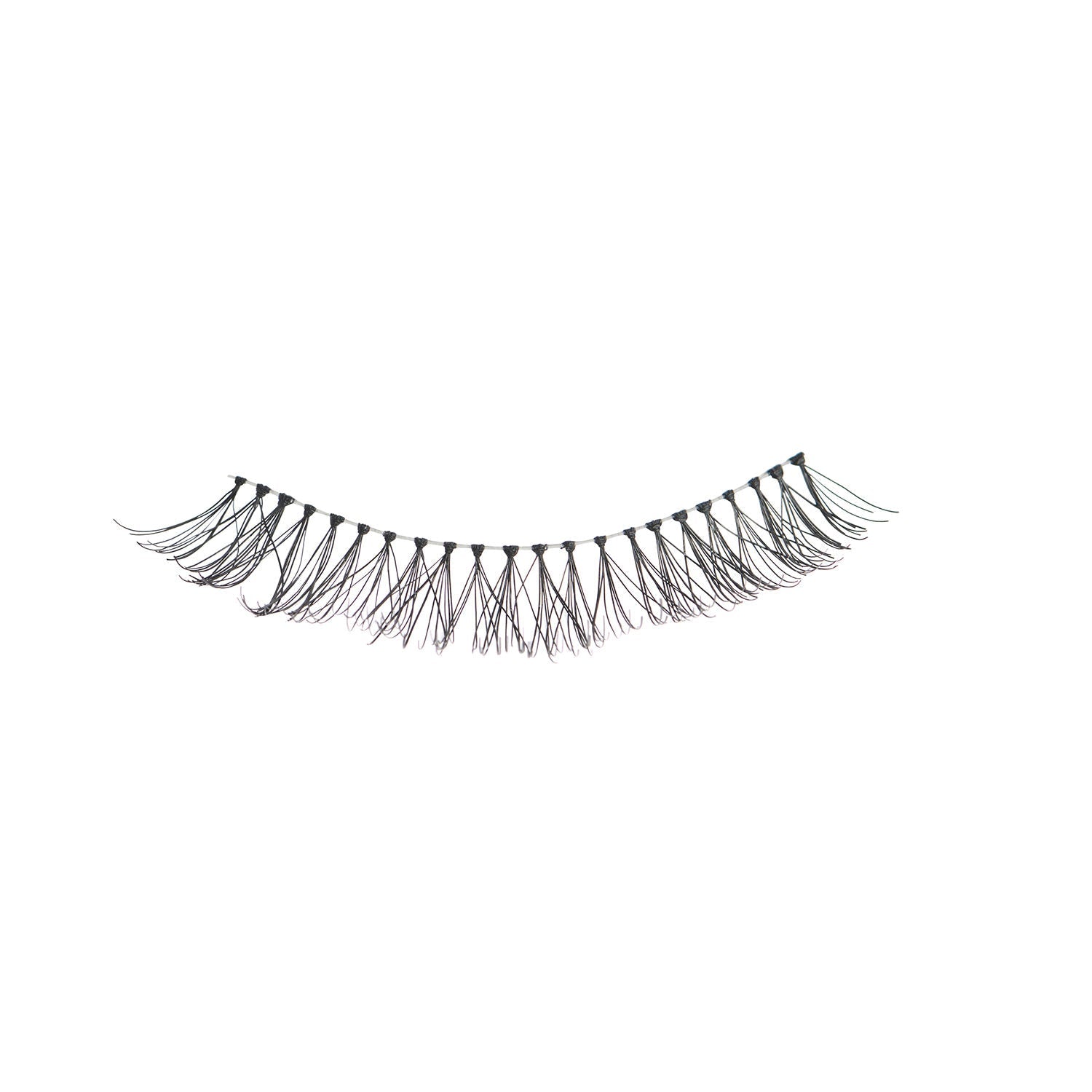 Uroparis Human Hair Eyelashes 56 - Black