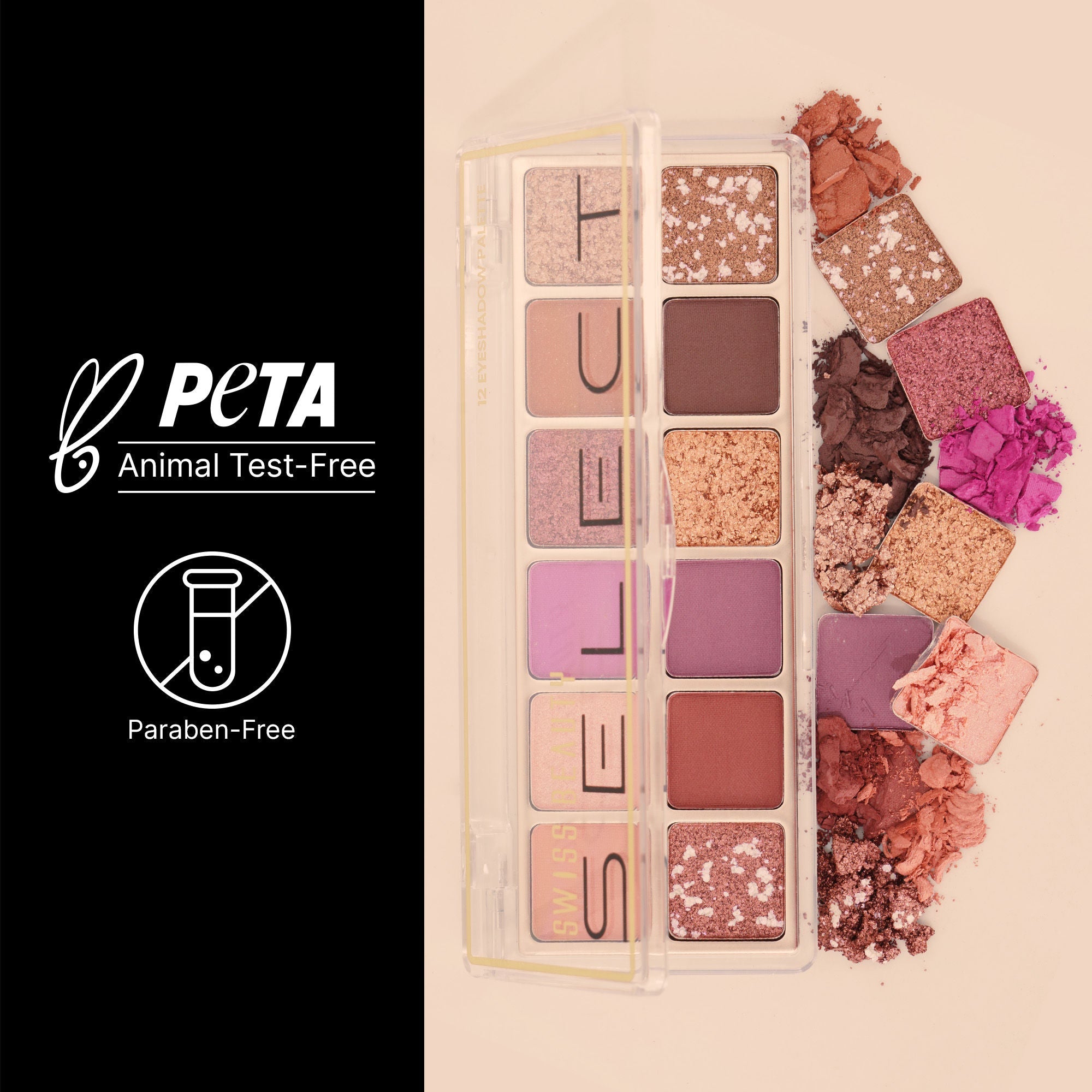 Swiss Beauty Select Eyeshadow Palette