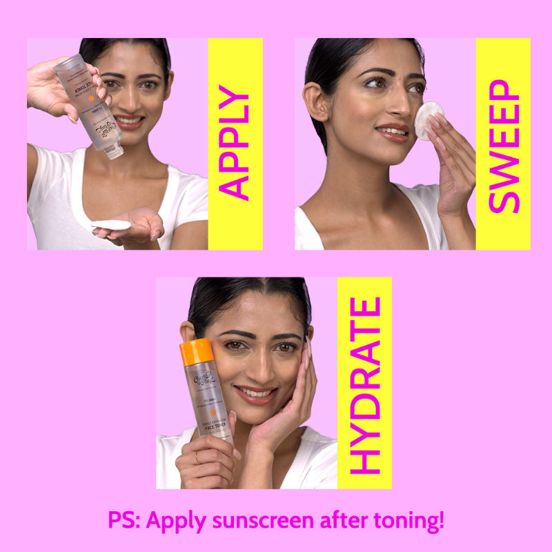 Chemist at Play Gentle Exfoliating Face Toner For Glowing Skin