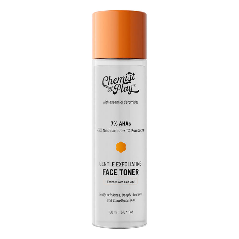 Chemist at Play Gentle Exfoliating Face Toner For Glowing Skin