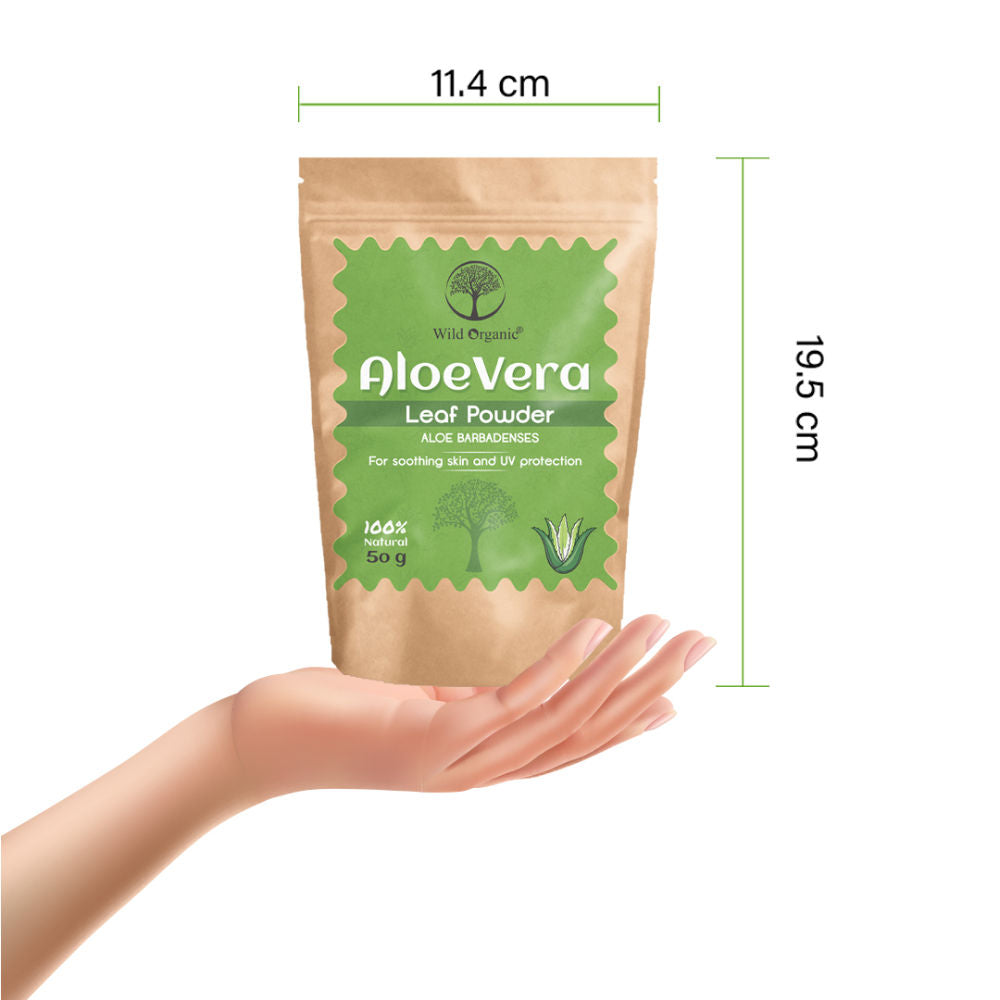 Wild Organic Aloe Vera Leaf Powder