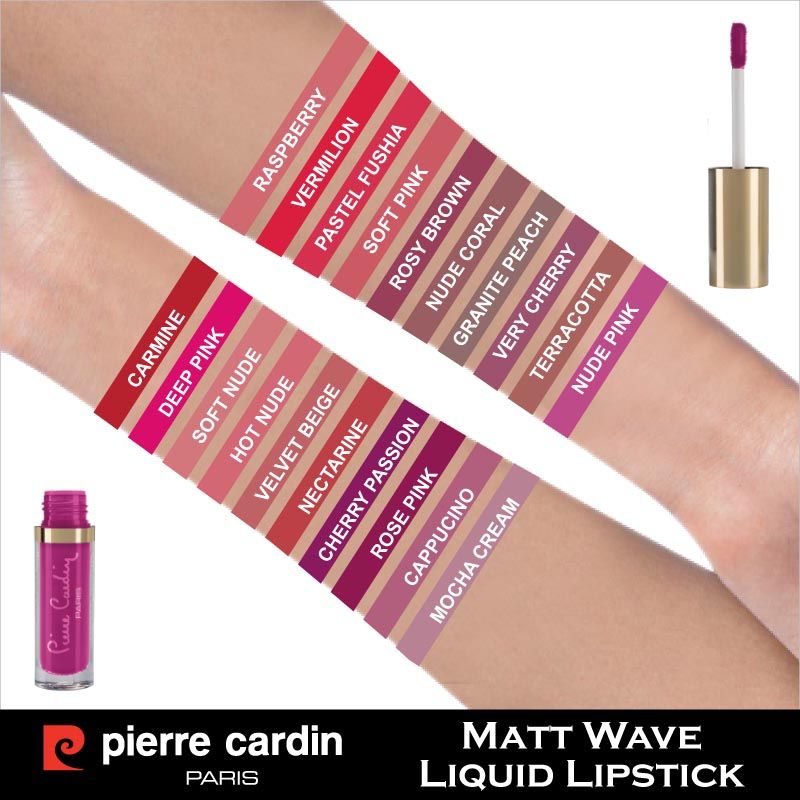 Pierre Cardin Paris - Matt Wave Liquid Lipstick Ultra Long Lasting