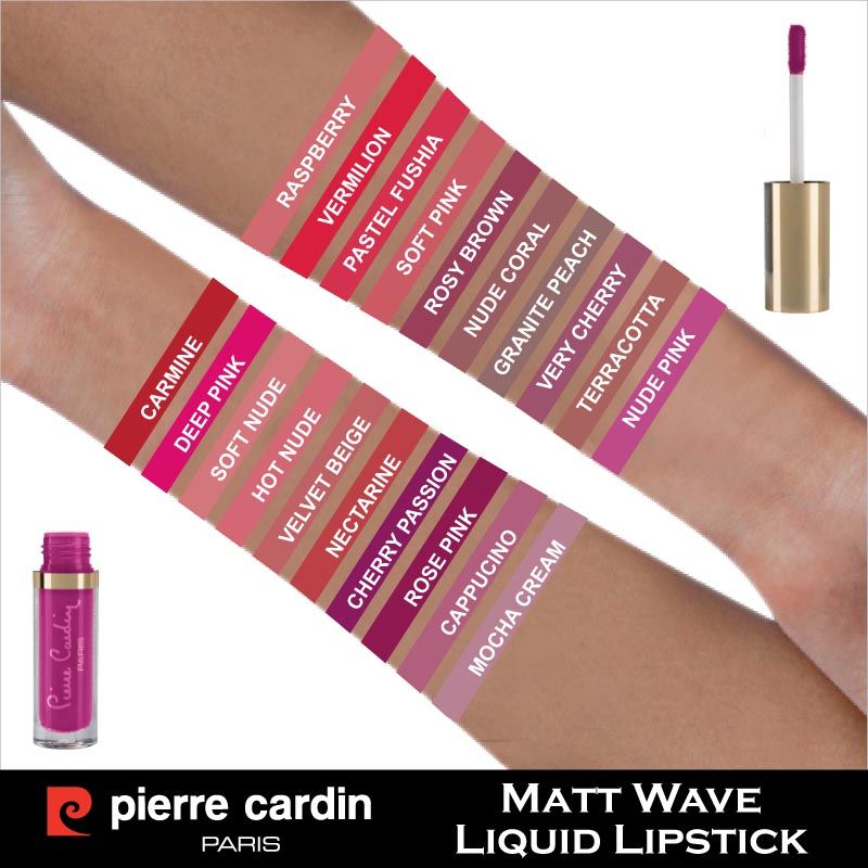 Pierre Cardin Paris - Matt Wave Liquid Lipstick Ultra Long Lasting