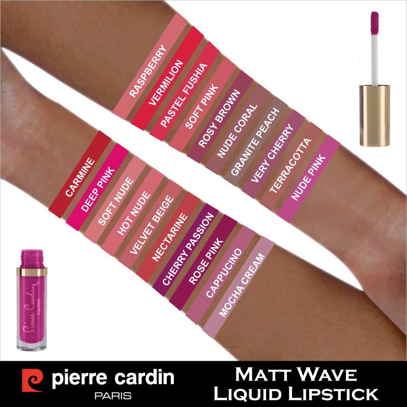 Pierre Cardin Paris - Matt Wave Liquid Lipstick Ultra Long Lasting