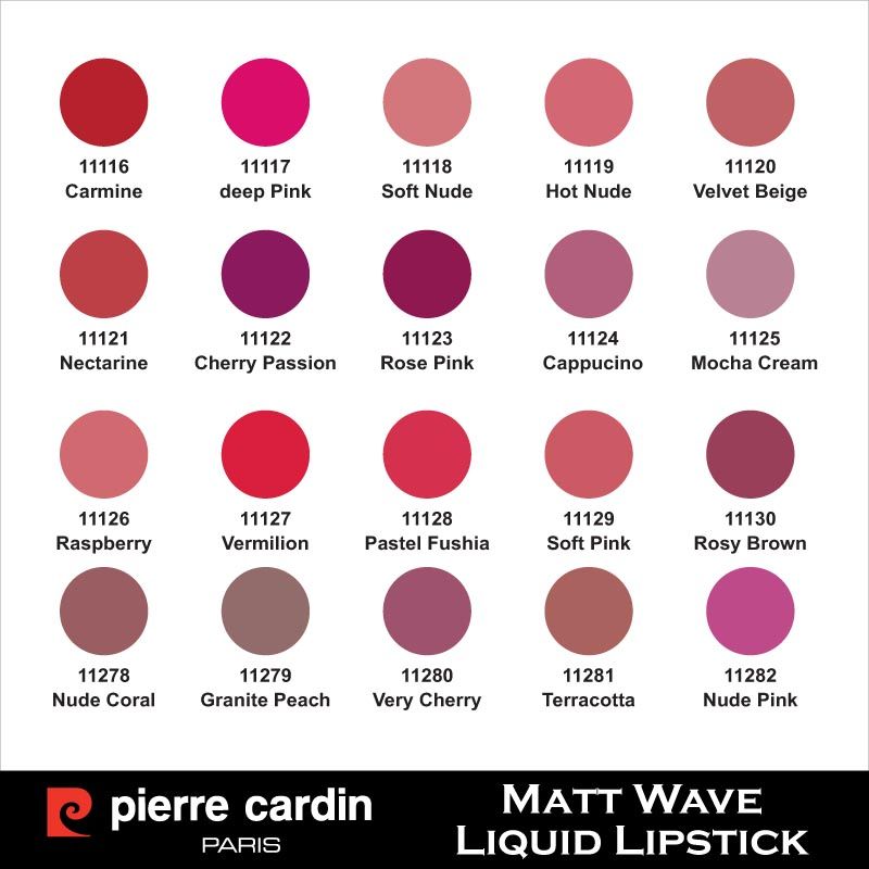 Pierre Cardin Paris - Matt Wave Liquid Lipstick Ultra Long Lasting