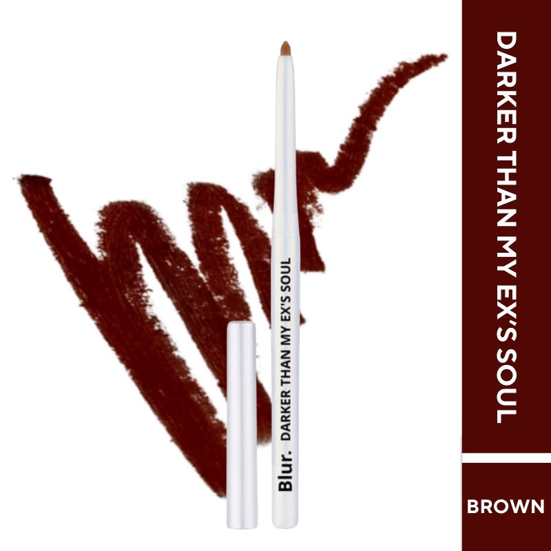 BLUR INDIA Darker Than My Ex'S Soul Kajal & Lipliner