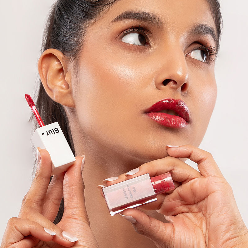 BLUR INDIA Dude Don't Touch My Gloss - Wine