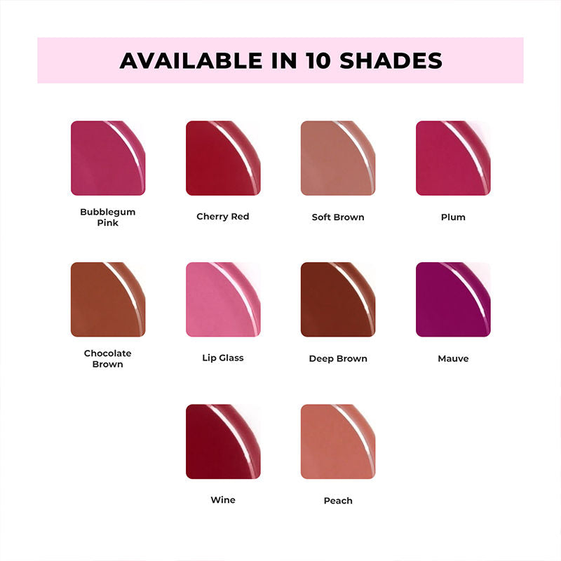 BLUR INDIA Dude Don't Touch My Gloss - Wine