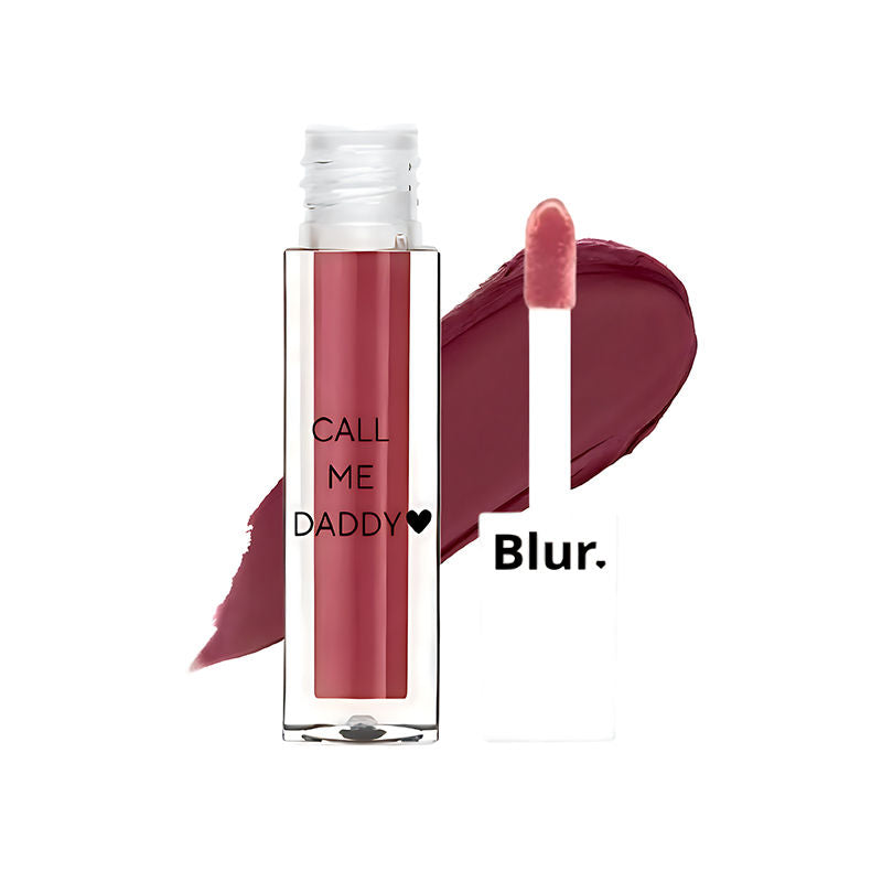 BLUR INDIA Call Me Daddy Nude Matte Liquid Lipsticks - Deep Pink