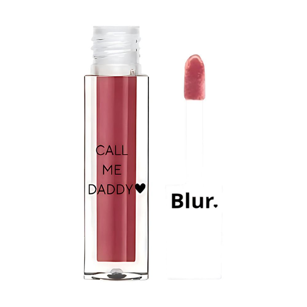 BLUR INDIA Call Me Daddy Nude Matte Liquid Lipsticks - Deep Pink